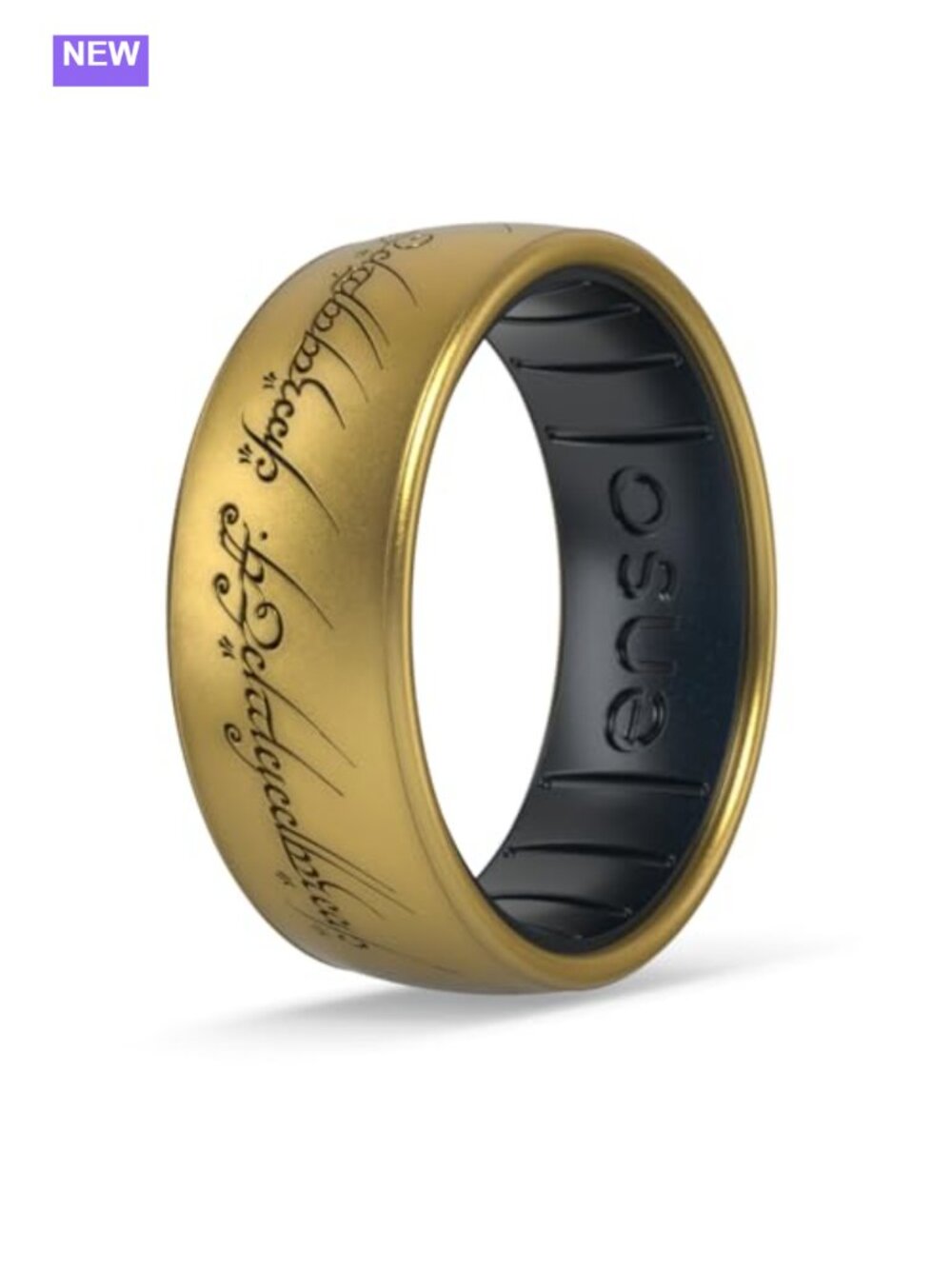 Silicone Rings Lord of the Rings Collection Comfortable DualTone Flexible Design